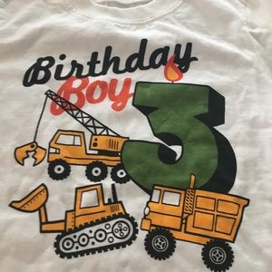 6/$20 Third Birthday Shirt